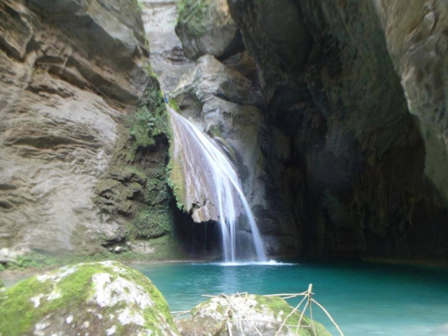 Pozas azules